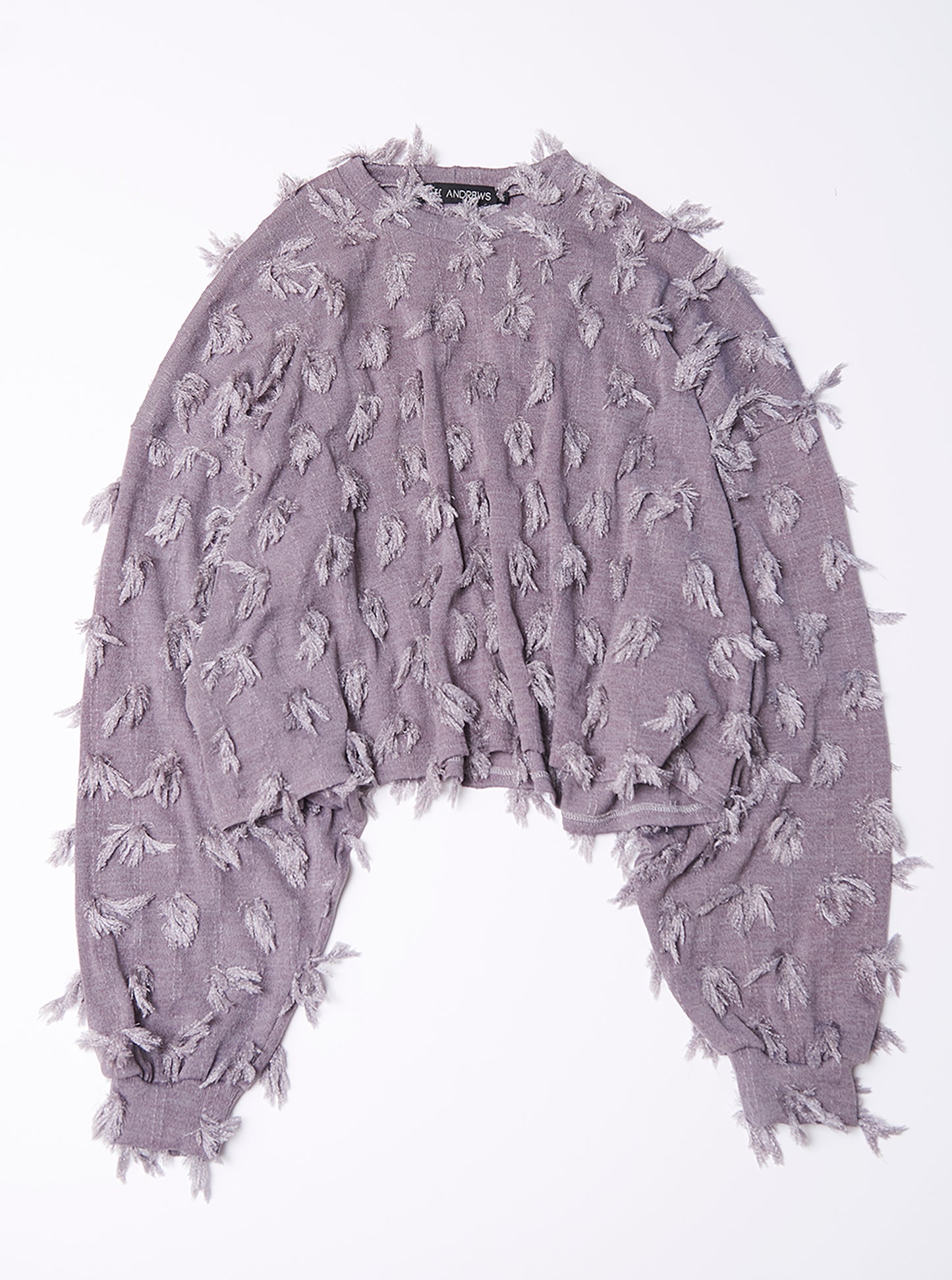 Vinti Andrews Grey Tassel Jumper