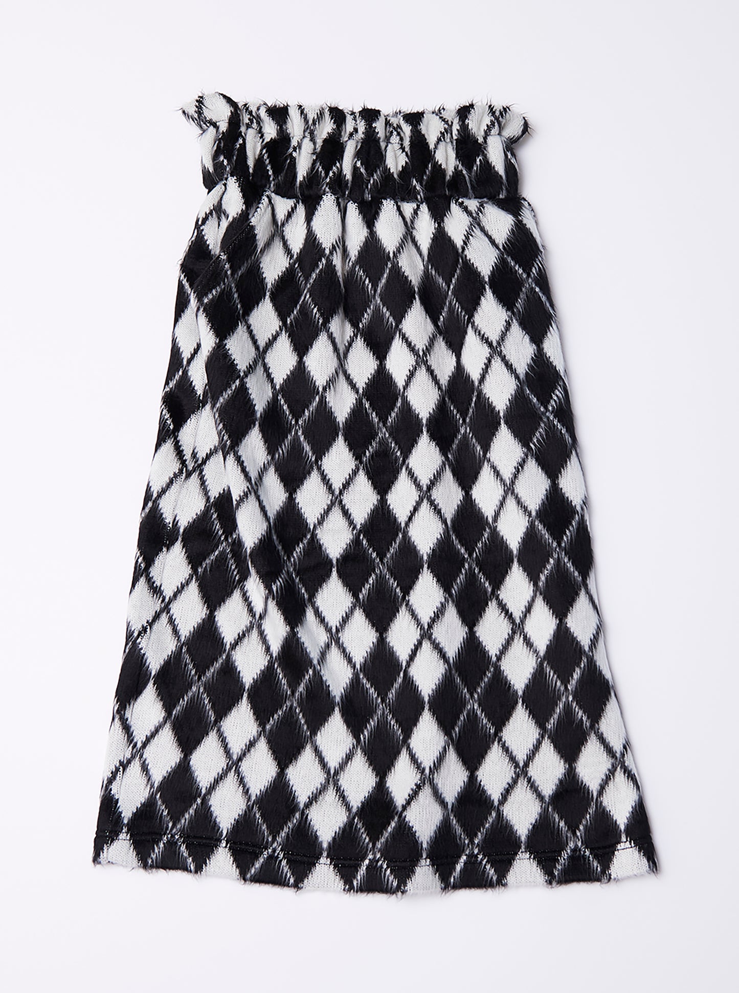 inti Andrews Diamond Knitted Skirt