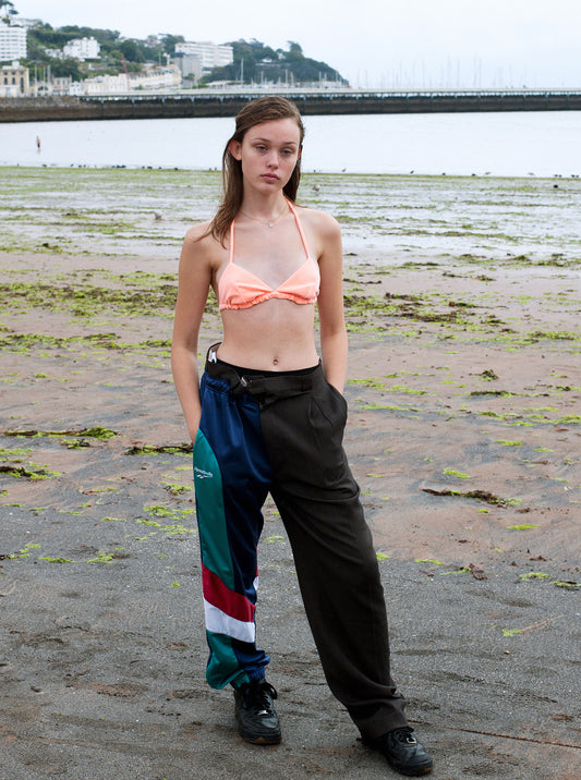 Vinti Andrews Velour Bikini Top
