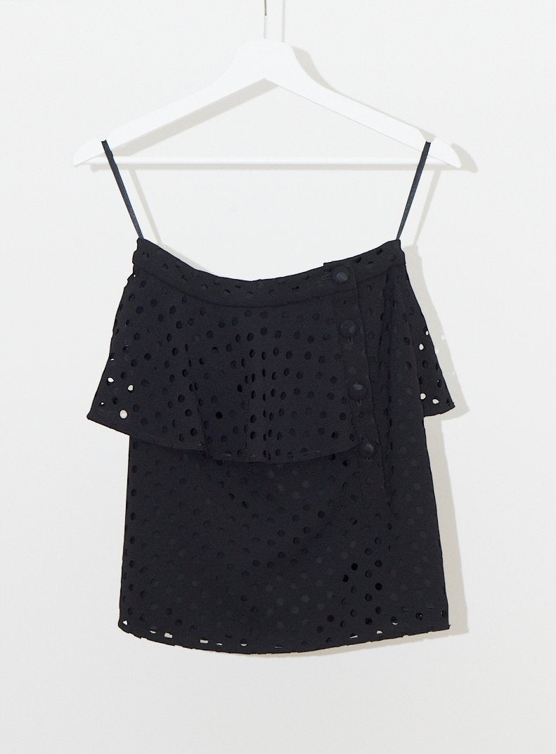 Vinti Andrews Placket Skirt