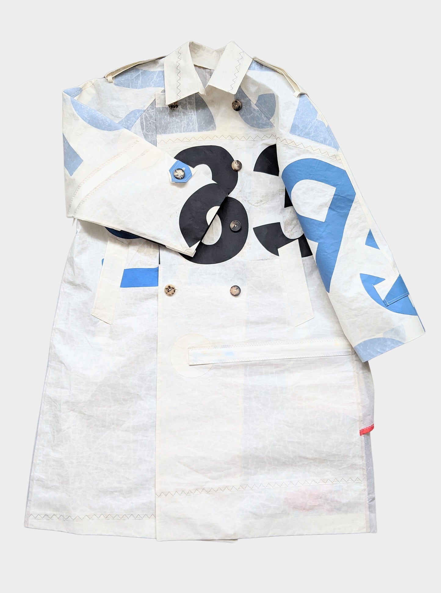 Vinti Andrews Sail Trench Coat