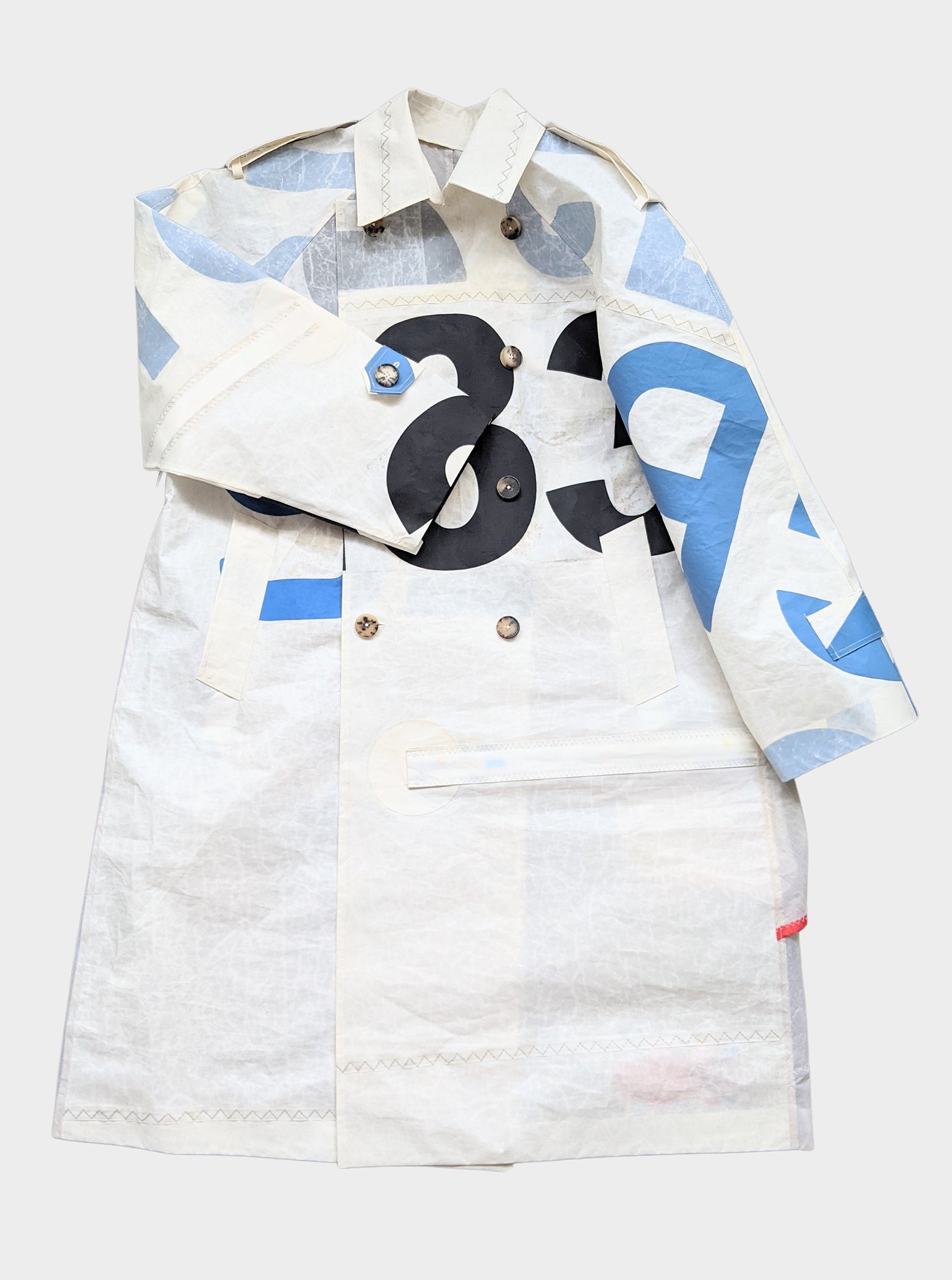 Vinti Andrews Sail Trench Coat