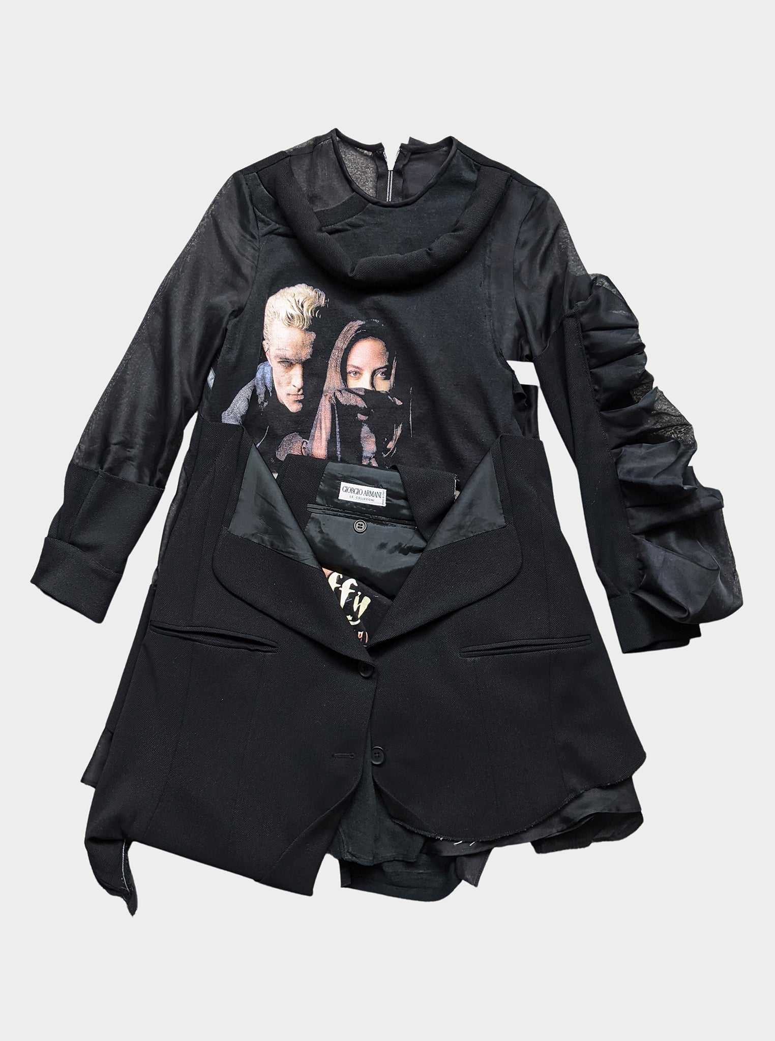 Vinti Andrews Rock T-Shirt Tailor Cocktail Dress