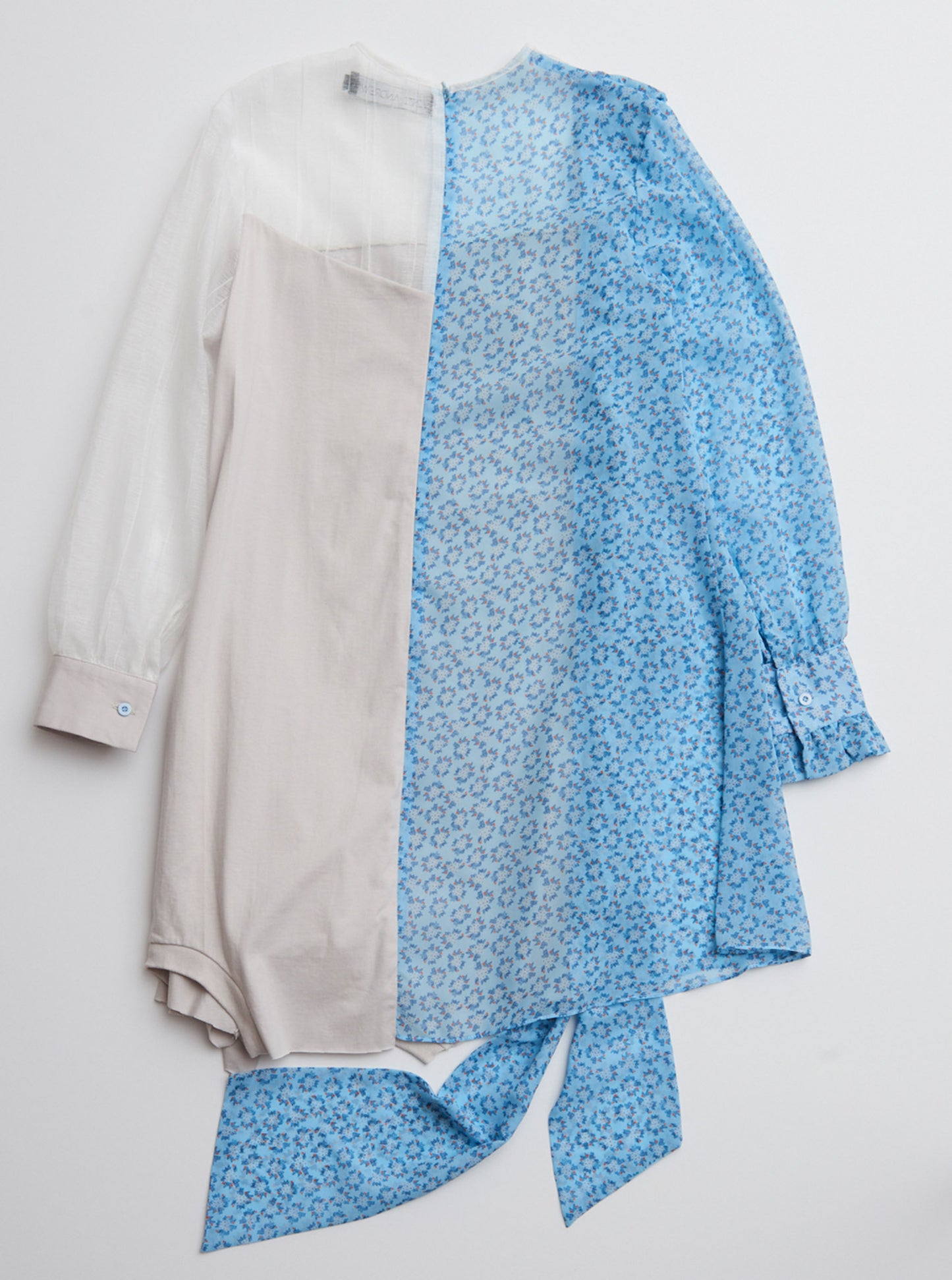 Vinti Andrews T Shirt Frill Dress Bouquet