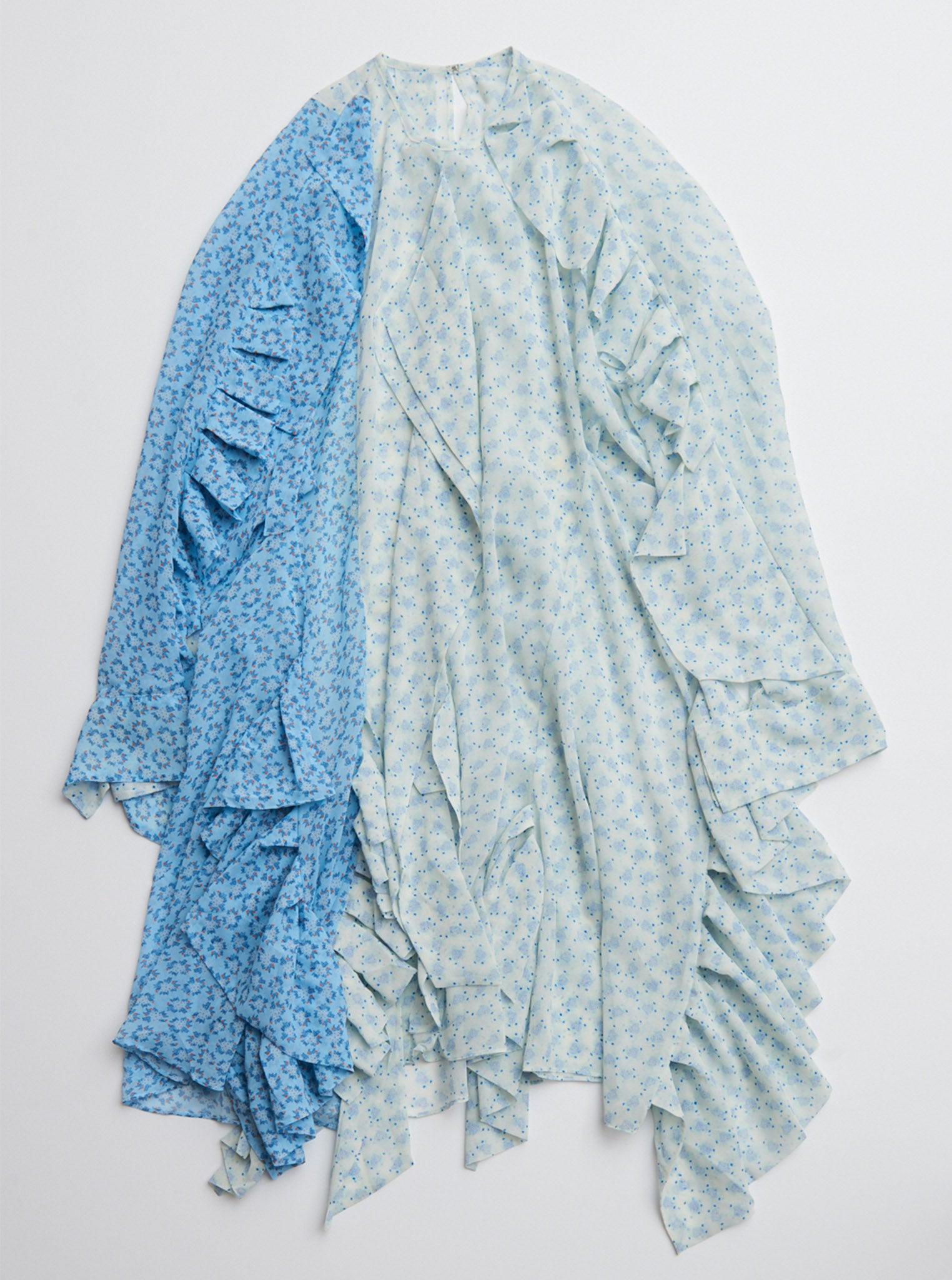 Vinti Andrews Frill Asymmetric Dress