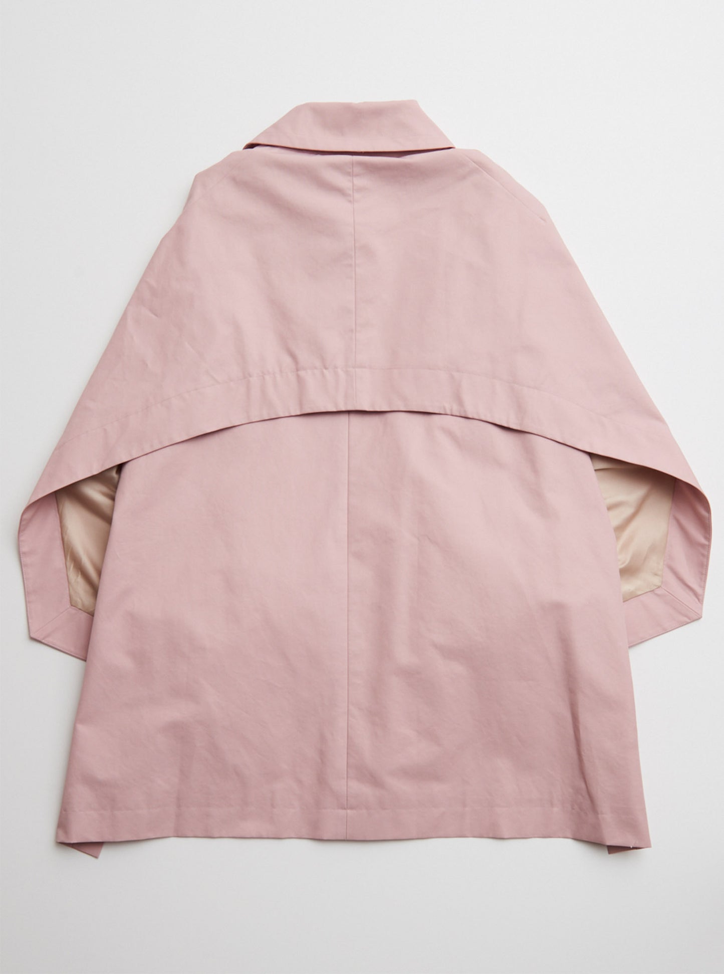 Vinti Andrews Pink Twill Kimono Sleeves Jacket
