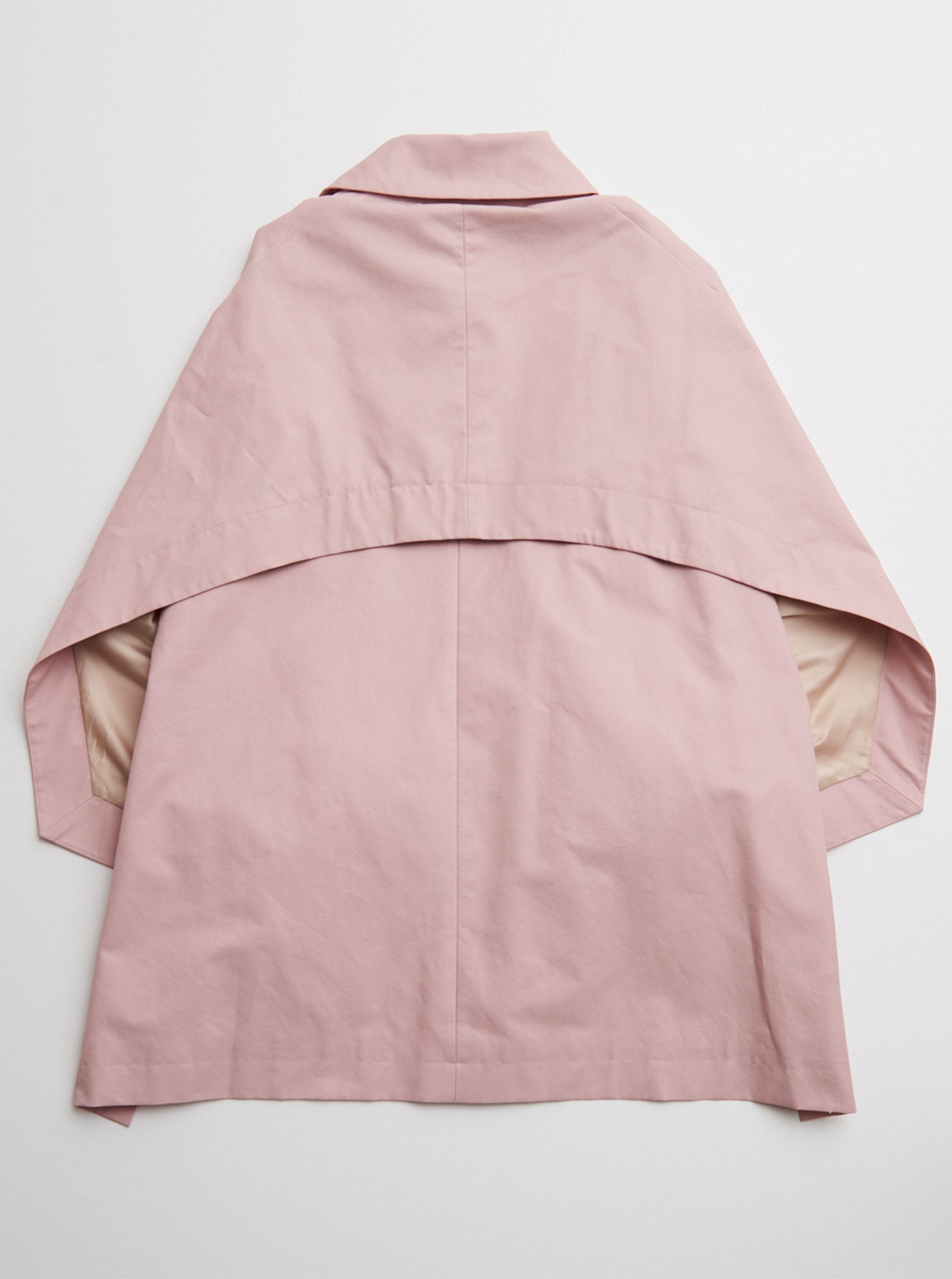 Vinti Andrews Pink Twill Kimono Sleeves Jacket