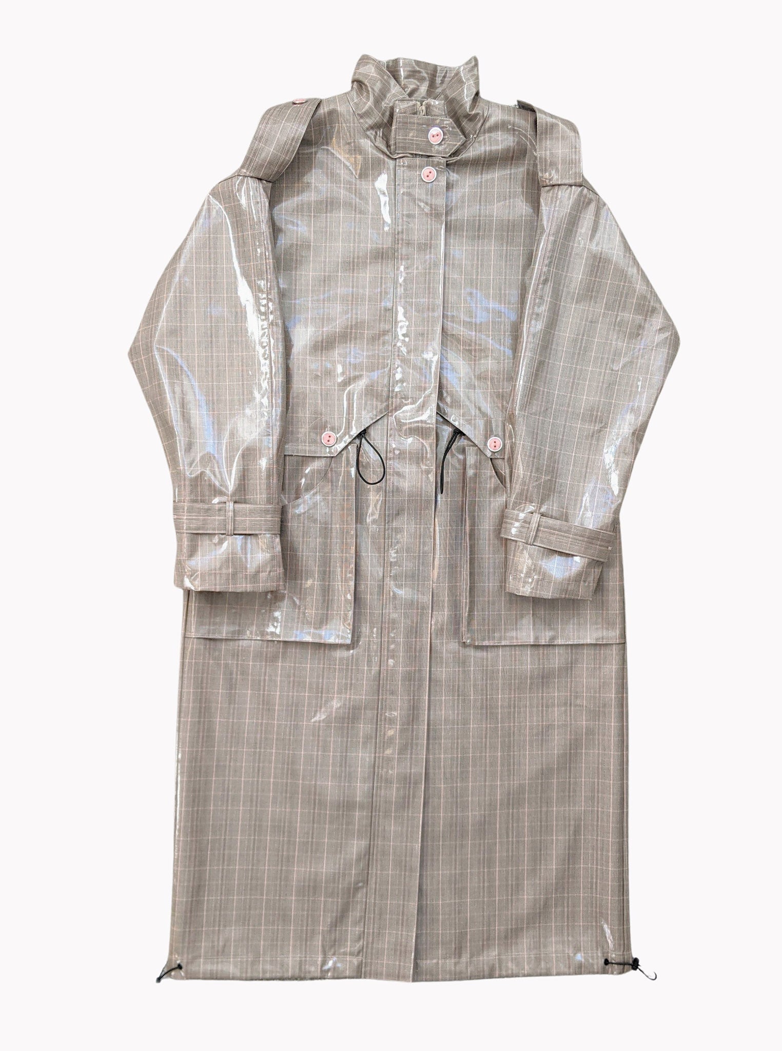 Vinti Andrews PV Plaid Trench