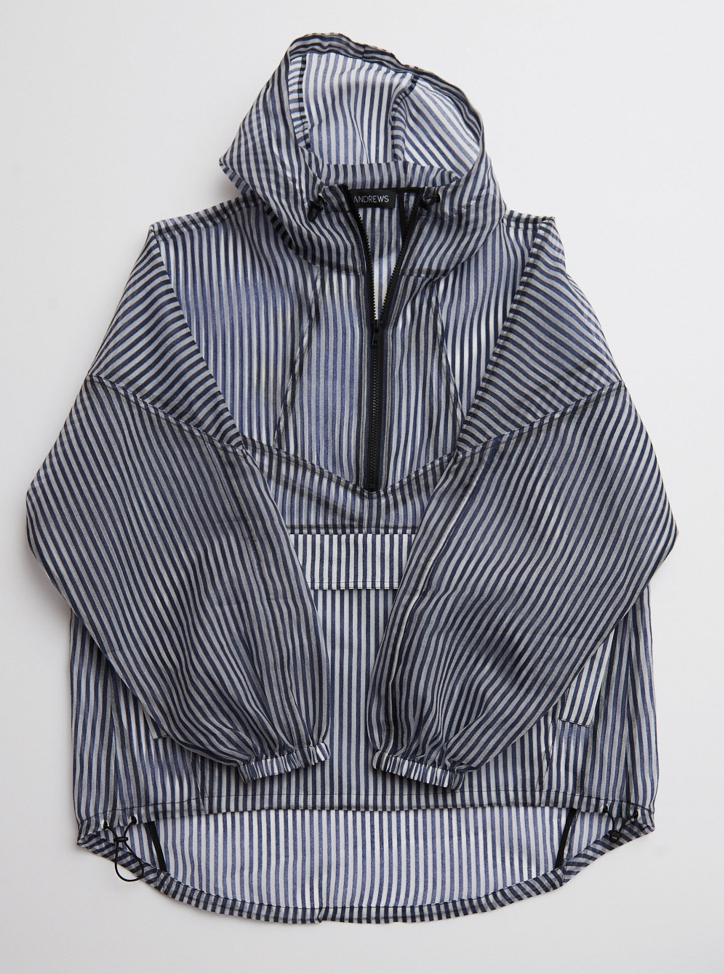 Vinti Andrews Stripe Organza Surf Jacket