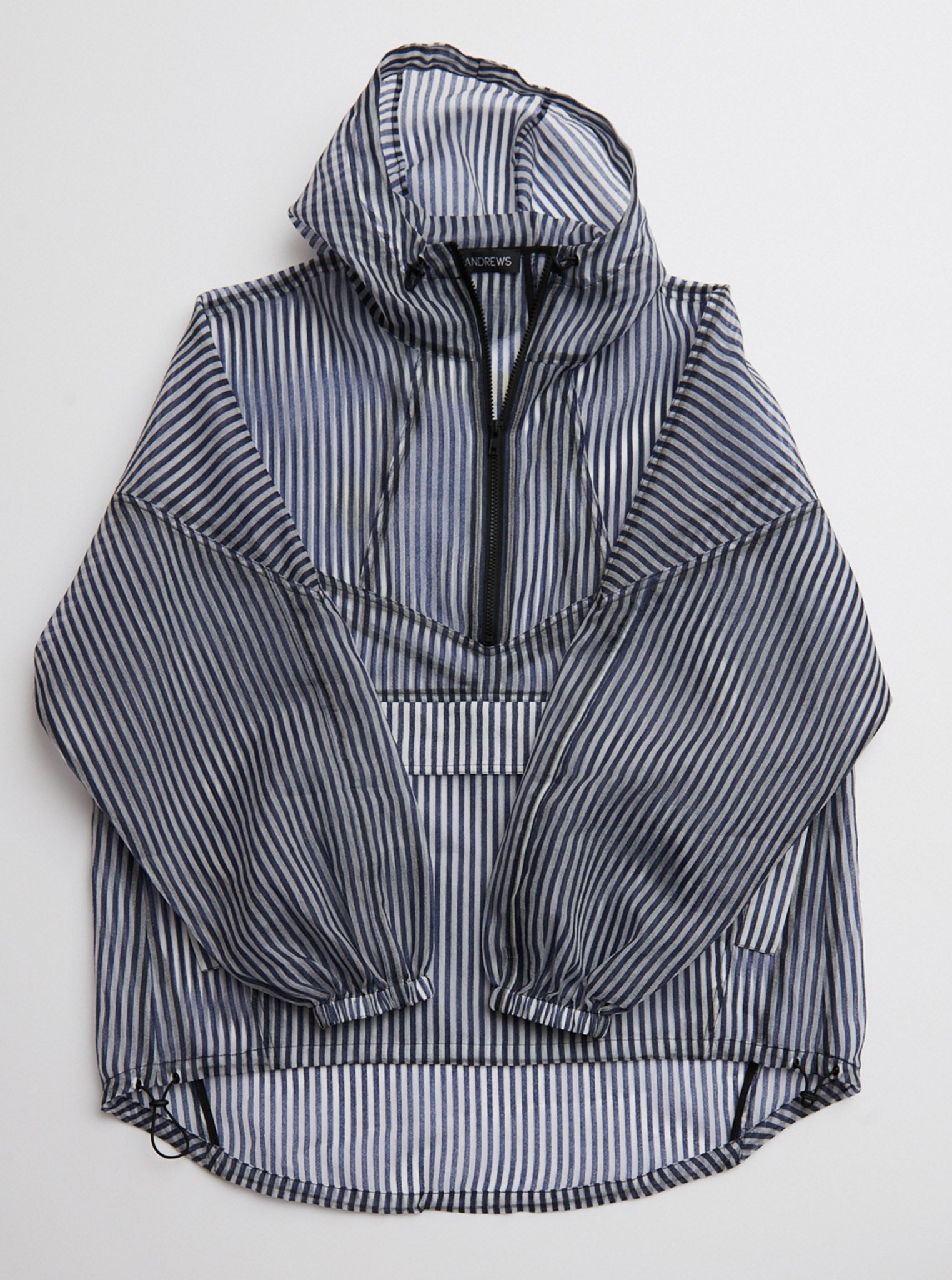 Vinti Andrews Stripe Organza Surf Jacket