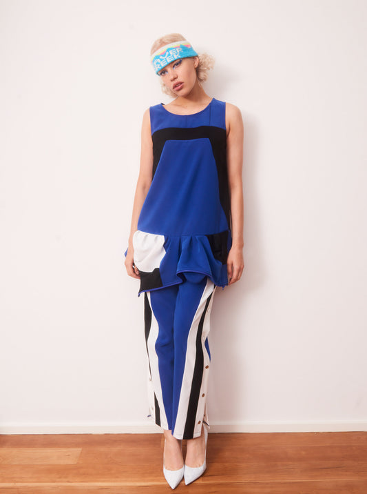 Vinti Andrews Side Poppers Track Pants