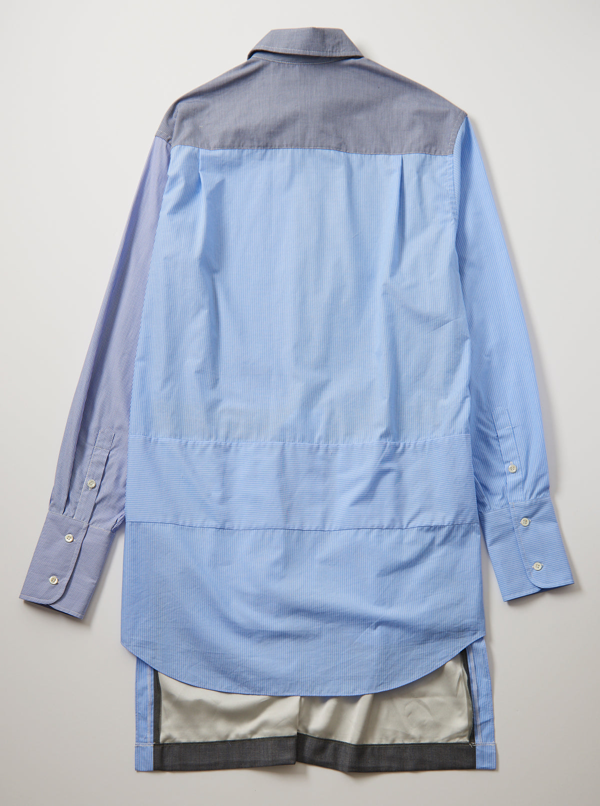 Front Tailor Pants Shirt Dress