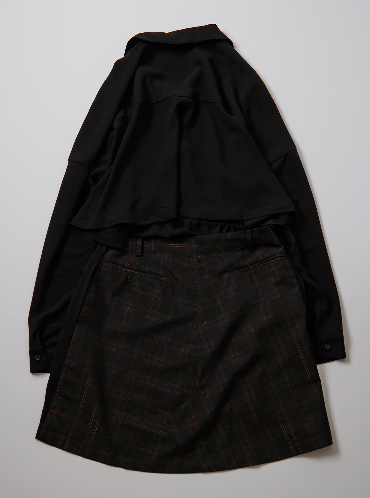 Vinti Andrews Flare Back Shirt Dress