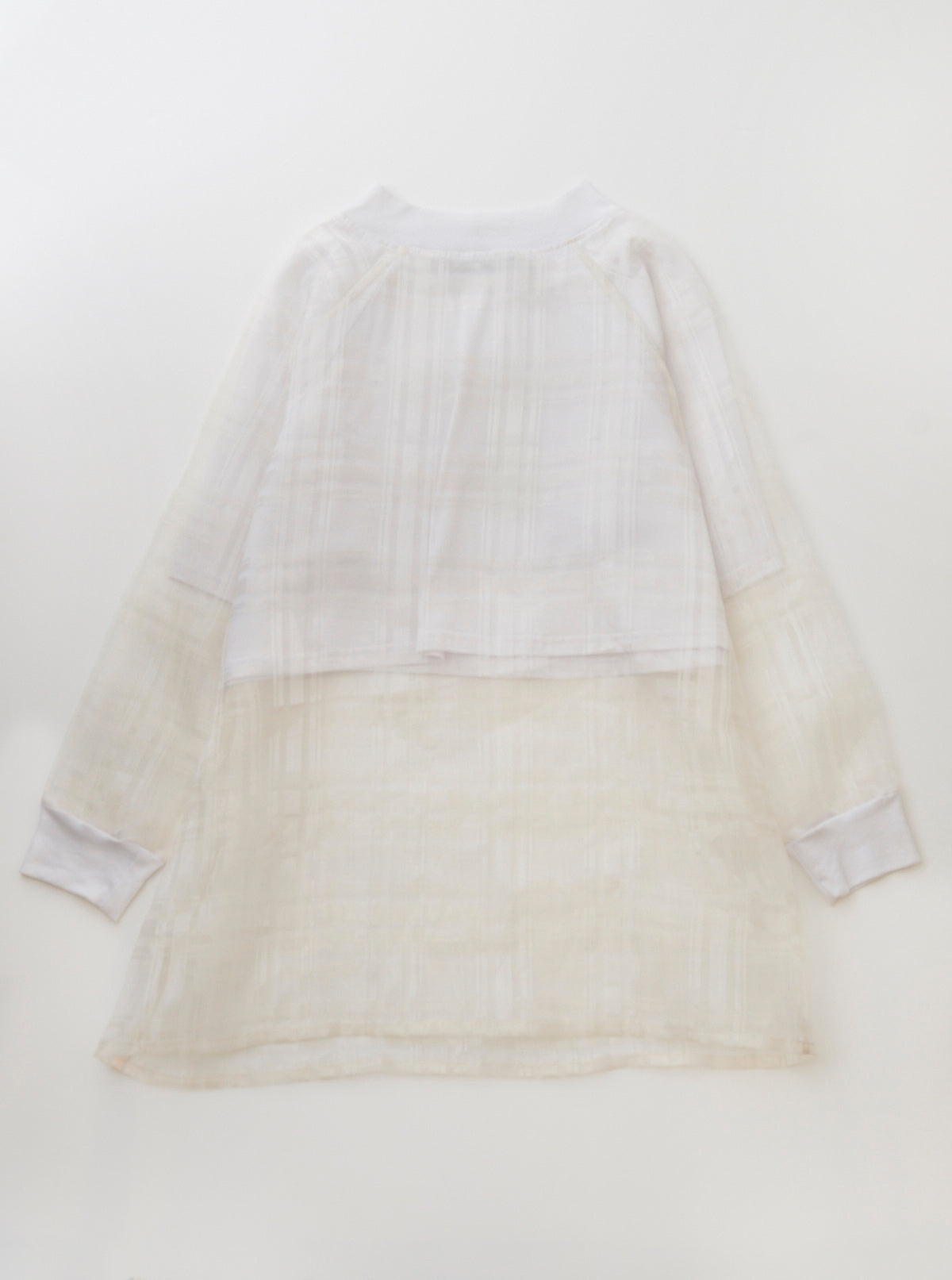 Grid Organza Jumper