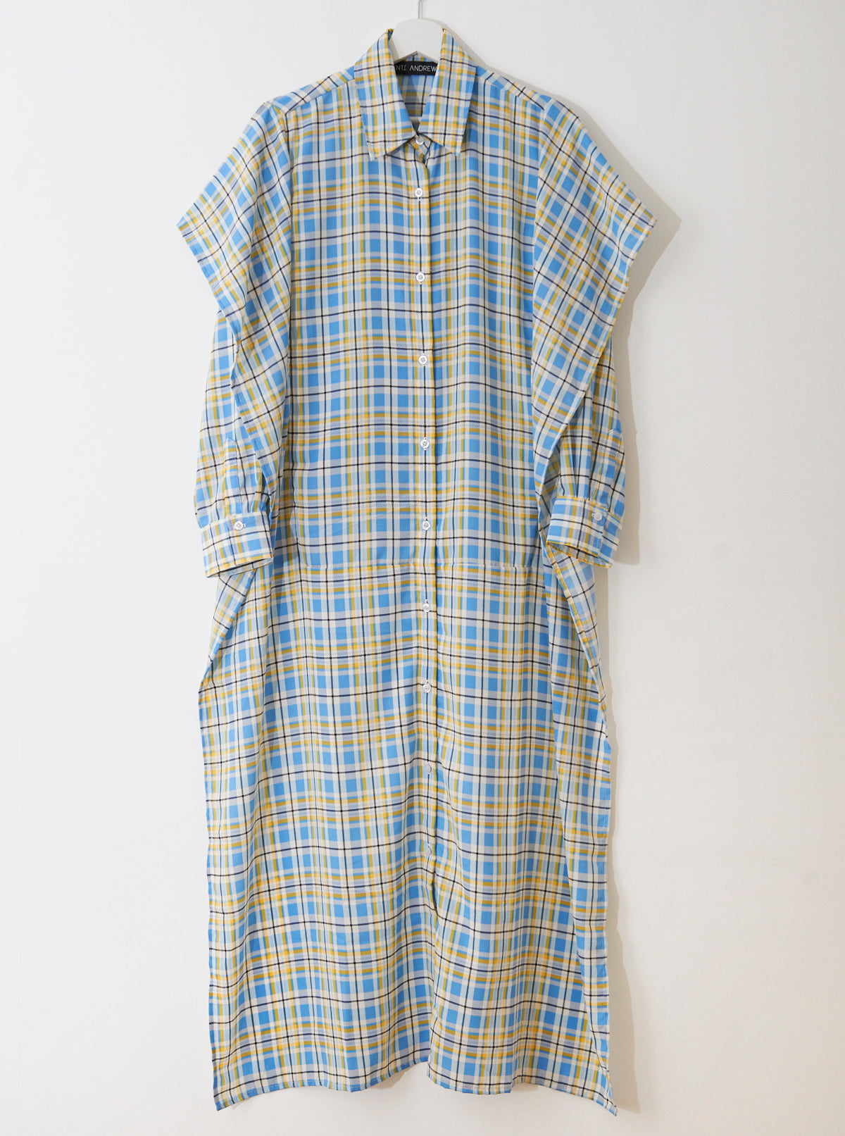 Plaid Crepe Shirt