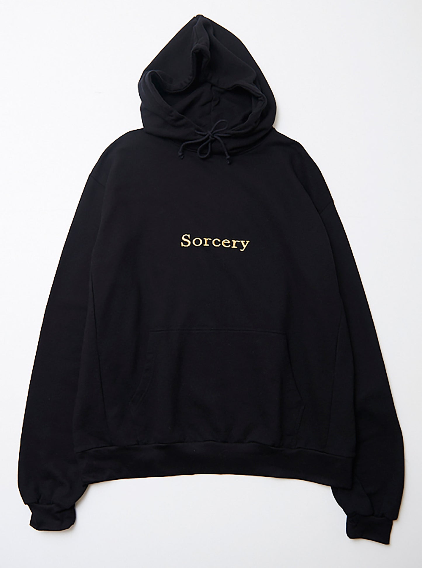 Vinti Andrews Black Hoody Golden w/ "Sorcery" Embroidery