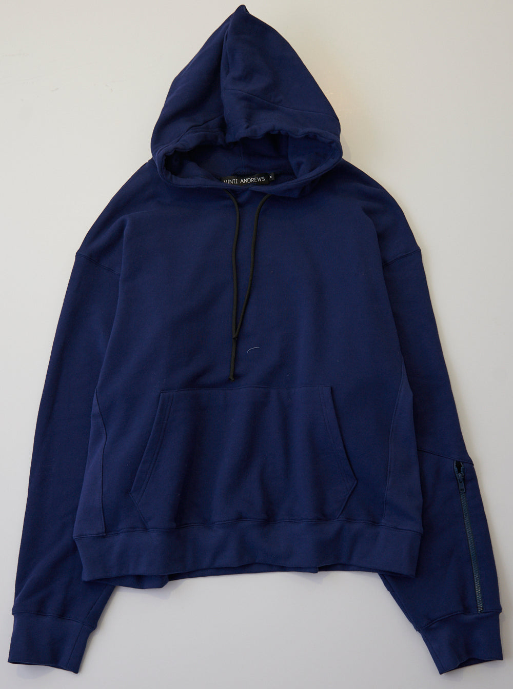 Vinti Andrews Zip Hood Hoody Navy