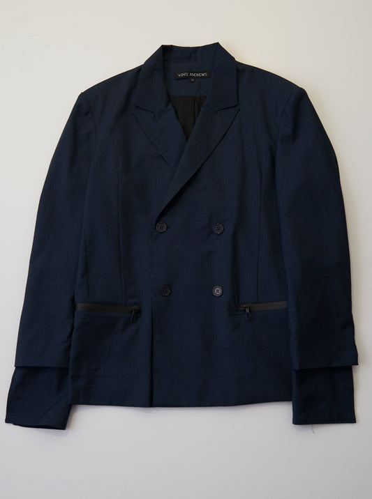 Vinti Andrews Tailor Jacket Midnight Blue Suiting