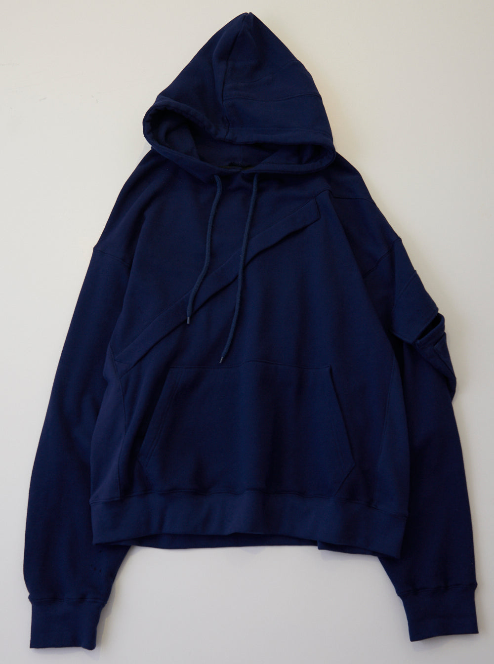 Vinti Andrews Zip Front Hoody Navy