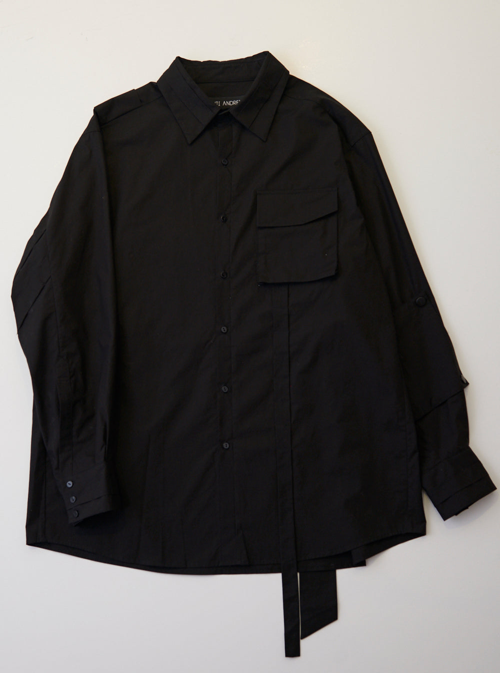 Vinti Andrews Back Pocket Shirt Black