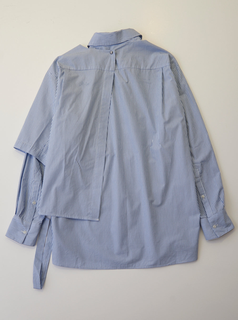 Vinti Andrews Vest Shirt Blue Stripes