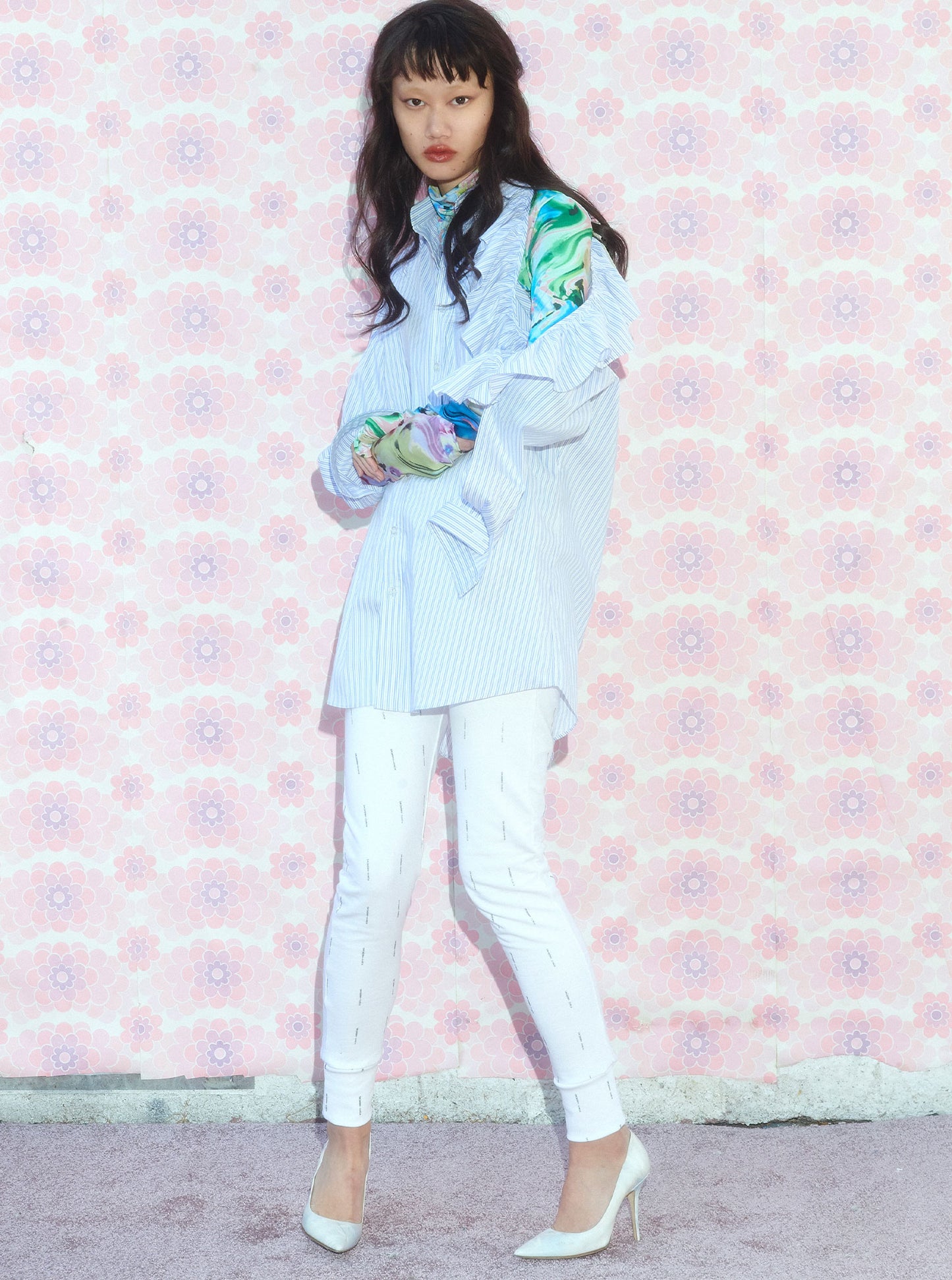 Vinti Andrews Printed Allover Track Pants