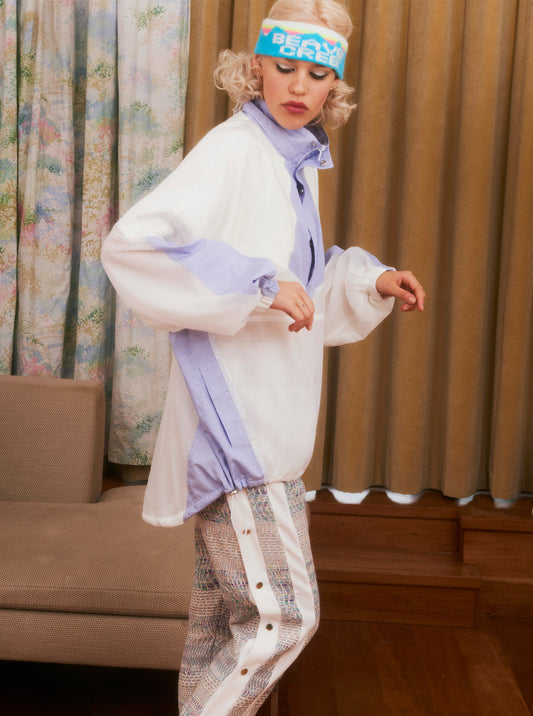 Vinti Andrews Organza Shirting Windrunner