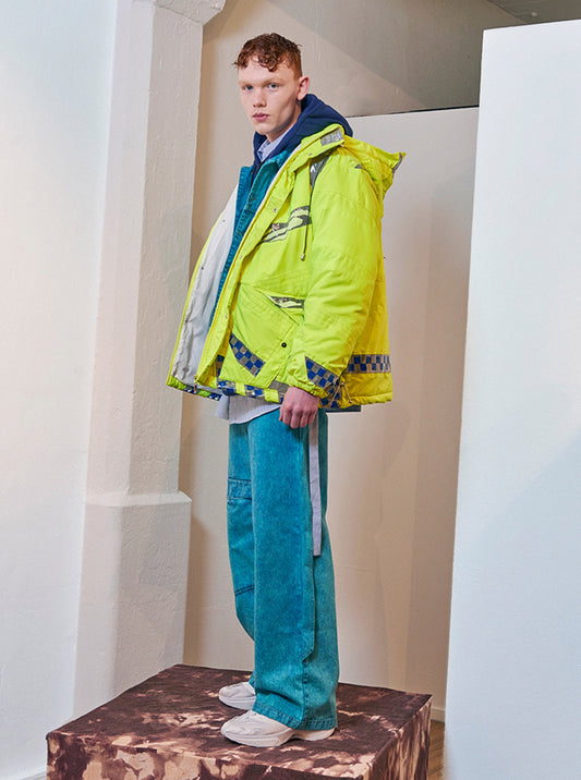 Vinti Andrews Remade Puffer Jacket Met Police