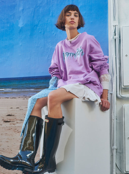 Vinti Andrews Penwith Print Sweatshirt