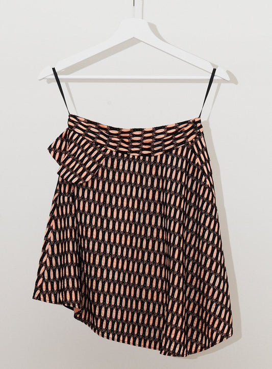 Vinti Andrews Asymmetric Flare Skirt
