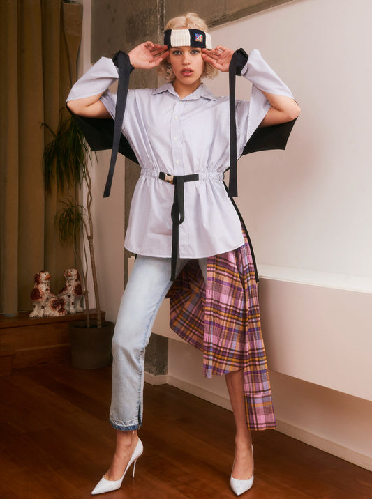 Vinti Andrews Front Shirt Blouse