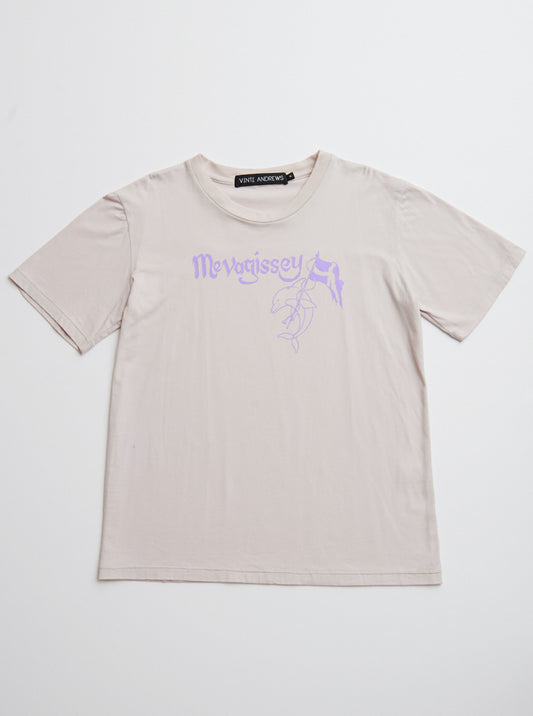 Dolphin Printed T-Shirt Grey