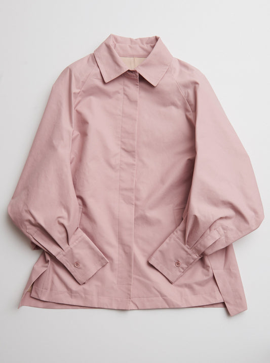 Vinti Andrews Pink Twill Kimono Sleeves Jacket