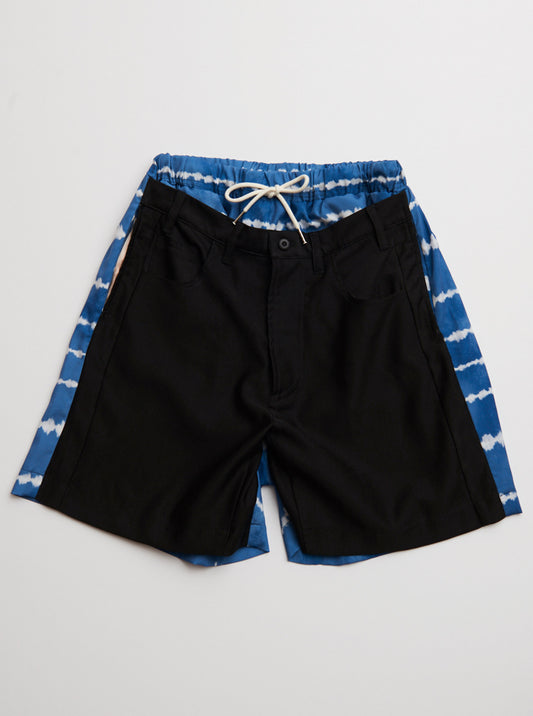 Vinti Andrews Tailor Double Shorts Black