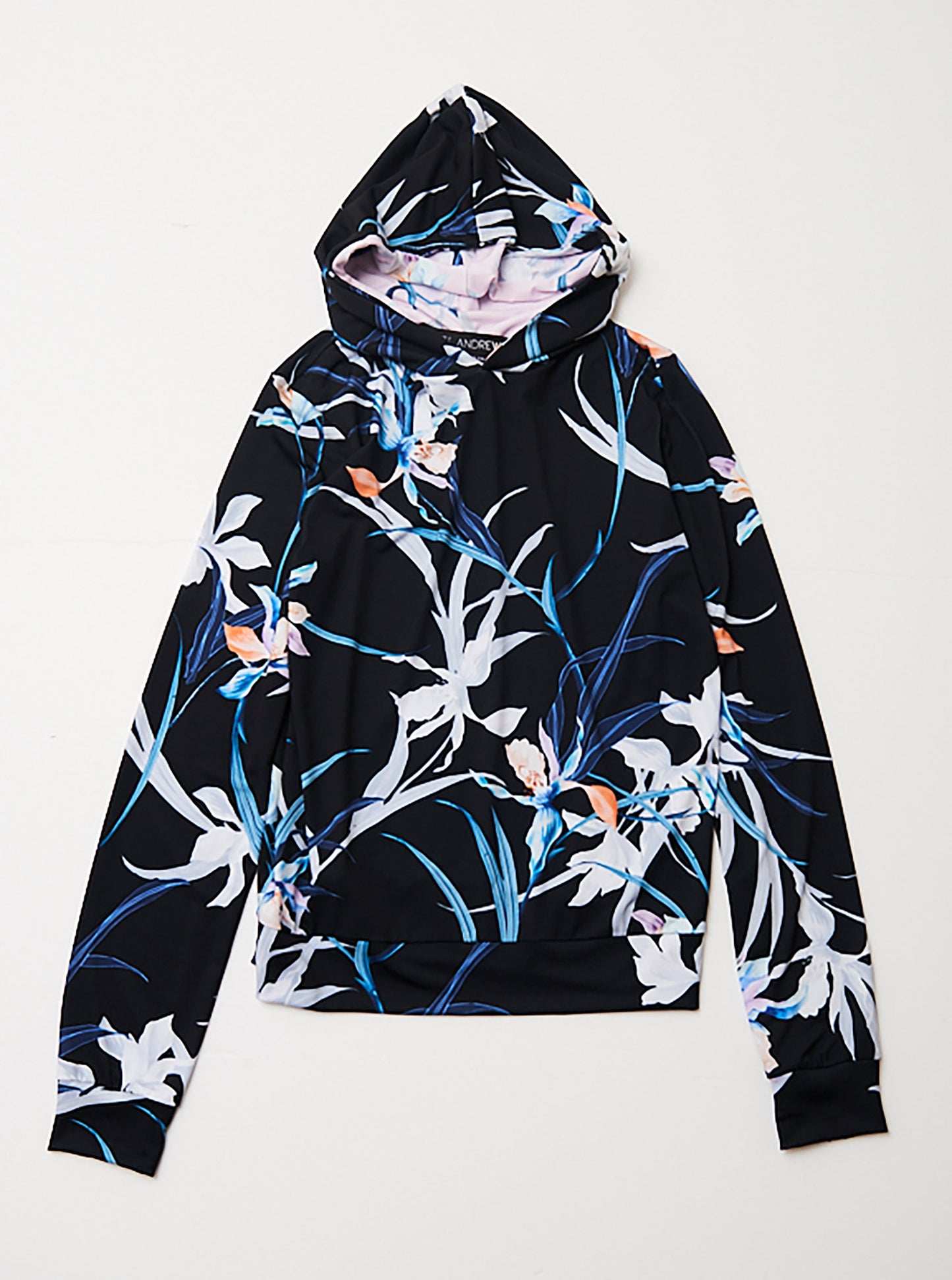 Vinti Andrews Floral Jersey Double Hoody