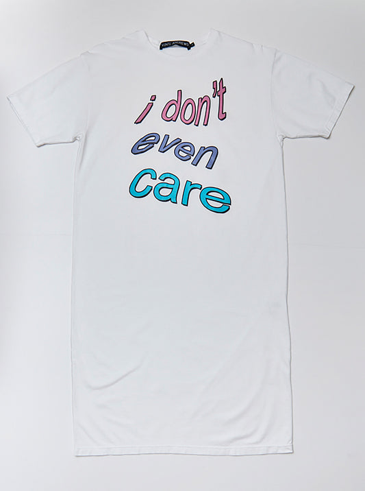 Vinti Andrews I Don't Even Care Printed T-dress