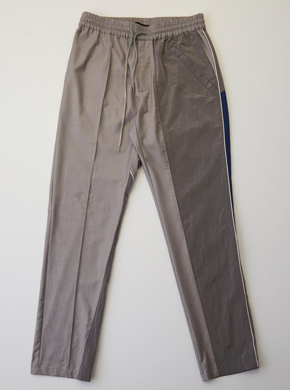 Vinti Andrews Panel Trousers Grey Suiting